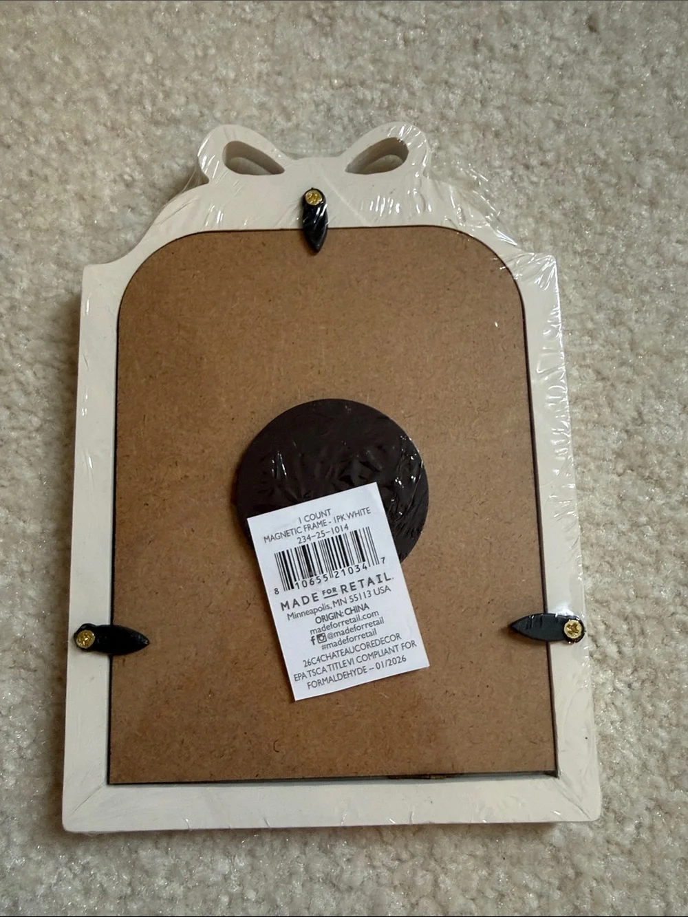 White Magnetic Frames, Target Bullseye Playground